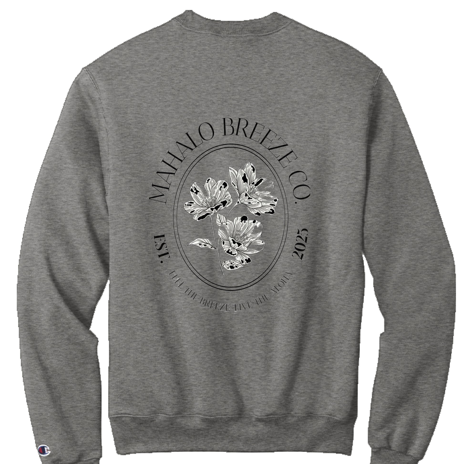 CHARCOAL HEATHER - BACK